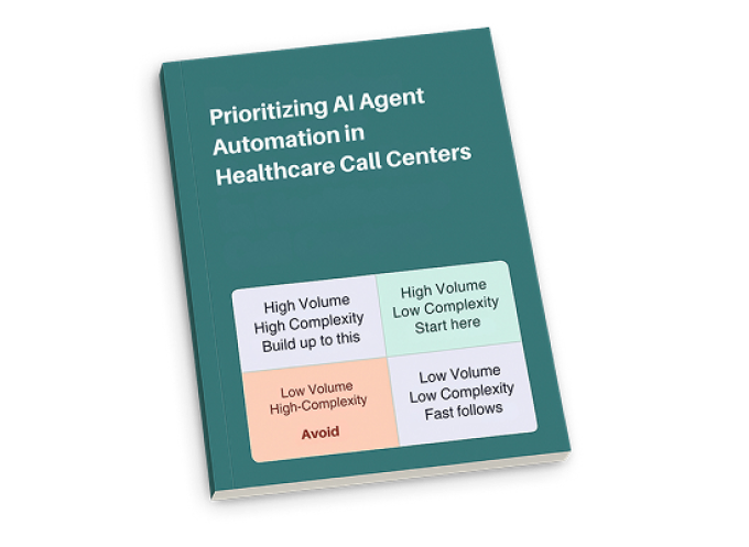 Prioritizing AI Agent Automation in Healthcare Call Centers